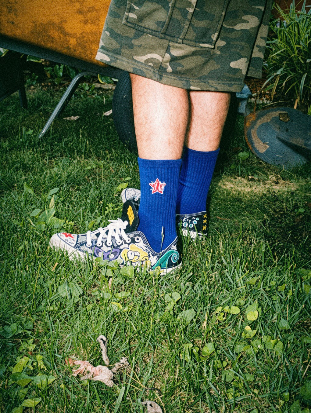 COBALT INSANE SOCK [BLUE]